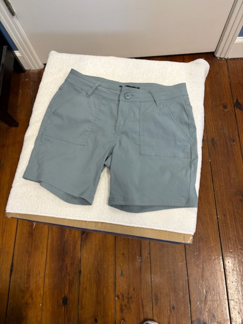 prAna size 6 blue shorts